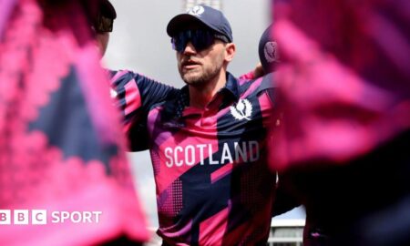 Scotland captain Richie Berrington