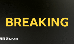 'Breaking' graphic