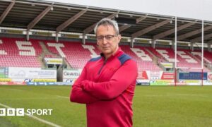Interim director of rugby Nigel Davies at Scarlets