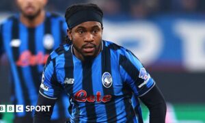 Ademola Lookman during an Atalanta match