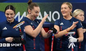 Team GB's women's curlers