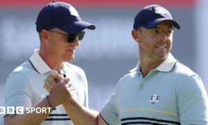 Rory McIlroy and Luke Donald