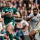 Stuart McCloskey makes a break in Ireland's win over England