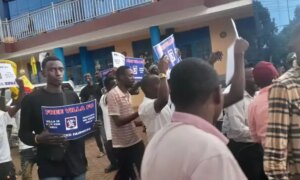 Villa followers protest over Shs100m non-refundable Presidential nomination price