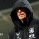 Hull FC head coach John Cartwright in a club issued coat