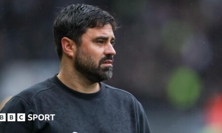Vitor Matos on the touchline