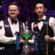 Shaun Murphy & Wu Yize pose with the trophy