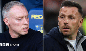 Steve Cooper and Craig Bellamy