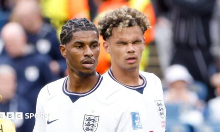 Marcus Rashford and Nico O'Reilly
