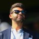Amit Bhatia looks on from the Loftus Road directors' box during a Championship match