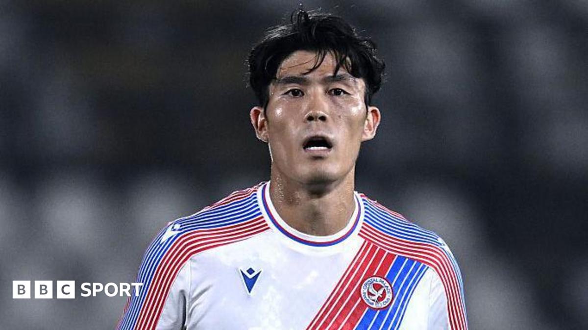 Takehiro Tomiyasu playing for Crystal Palace during a pre-season friendly against AlUla in 2026