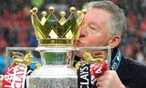 Mourinho, Ferguson, Guardiola graphic