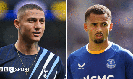 Richarlison and Iliman Ndiaye