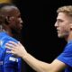 Chelsea strikers Nicolas Jackson and Liam Delap