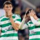 Dejected Celtic players
