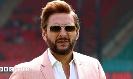 Former Pakistan captain Shahid Afridi