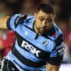Taulupe Faletau carries the ball for Cardiff
